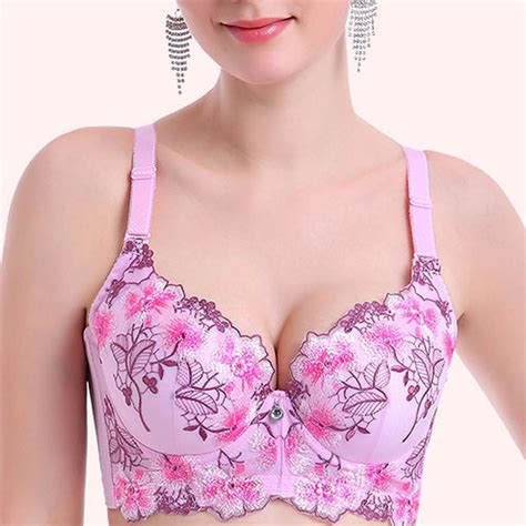 New Womns Underwire Lace Bra Push Up Bra Brassiere 32 34 36 38 40 Abcd Cup Size Ebay
