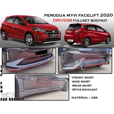 Perodua Myvi D Drive V Bodykit Body Kit Car Accessories My Xxx Hot Girl