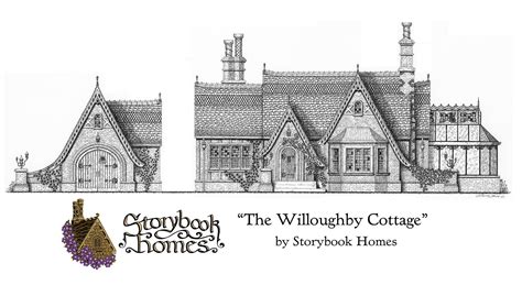 Storybook Style New Construction Cottage With Detached Garage Cottage