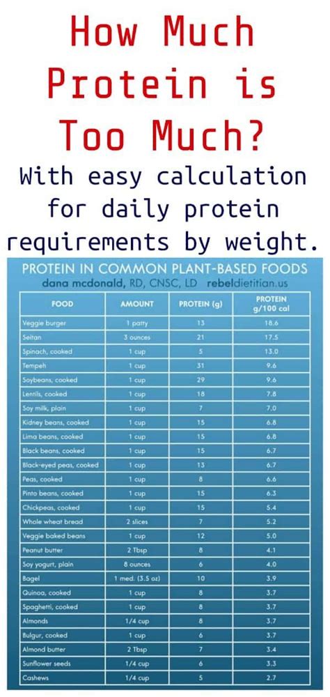 How much protein per day to lose weight? How Much Protein is Too Much? | Protein, Plant based diet ...