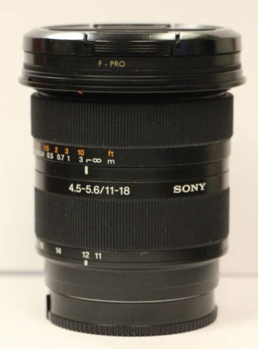 Sony Sal1118 Dt 11 18mm F45 56 Lens A Mount Ebay