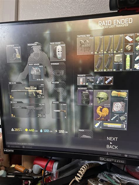 First scav run of the new wipe : r/Tarkov