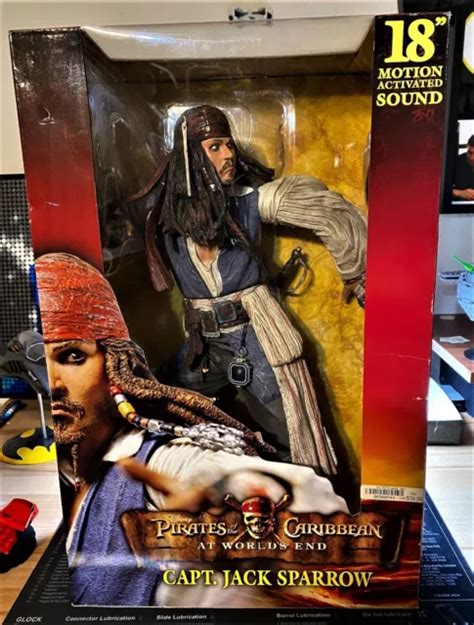 NECA PIRATES OF The Caribbean At World S End CAPTAIN JACK SPARROW Figure PicClick