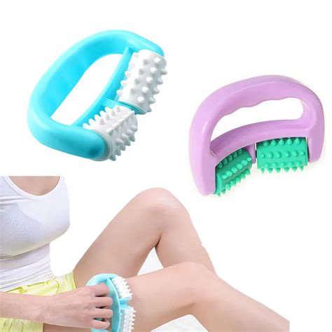 Full Body Embossing Roller Massage Cellulite Control Roller Massager Thigh Body Slimming Health