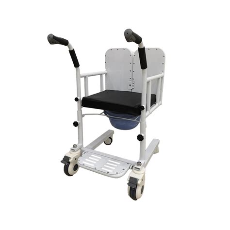 Multifunction Patient Transfer Commode Chair Motorized Stair Chair