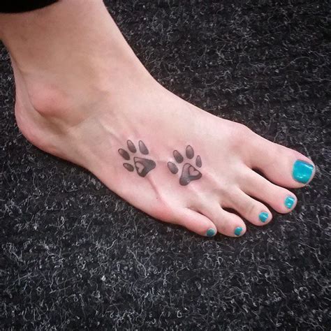 23 Dog Paw Print Tattoo Ideas That Will Inspire Your