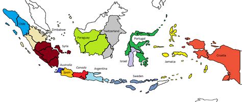 Peta Indonesia Png Vector Download Distribution Indonesia Map Images