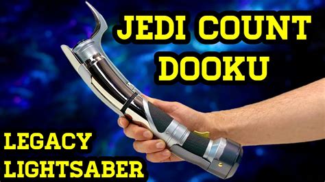 Count Dooku Lightsaber Review Disneyland Galaxys Edge Youtube