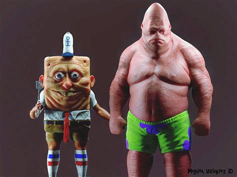 Real Life Versions Of Spongebob And Patrick