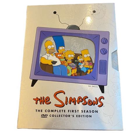 The Simpsons The Complete First Season Dvd 2001 3 Disc Set