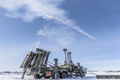 British Armys New Air Defence Missile Blasts Airborne Target By Baltic
