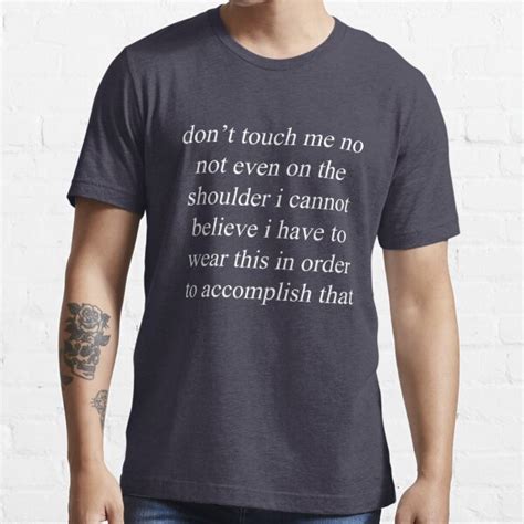 don t touch me 2 t shirt for sale by cadma redbubble dont touch me t shirts dont t