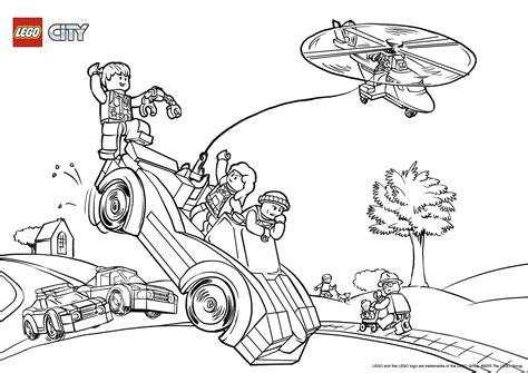 Lego City Undercover Coloring Pages At GetColorings Free