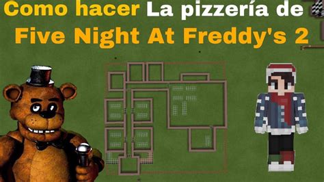 Como Hacer La Pizzeria De Five Nights At Freddys 2 En Minecraft Parte