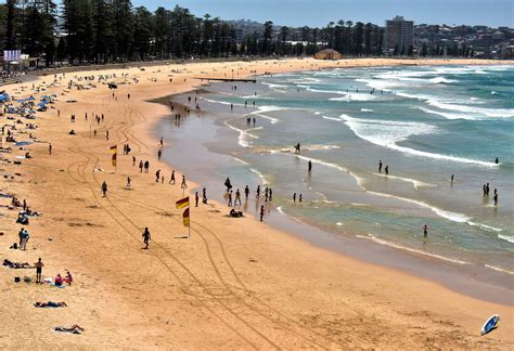 Manly Beach At Manly In Sydney Australia Encircle Photos