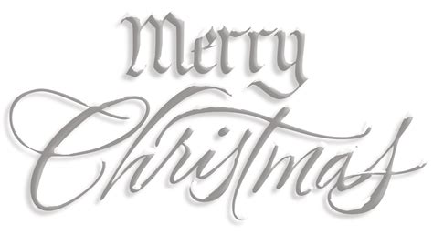 Merry Christmas Word Png Transparent Images Png All