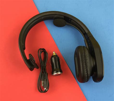 Vxi Blueparrott B450 Xt Noise Canceling Bluetooth Headset Black