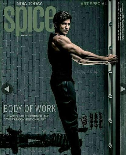 Shirtless Bollywood Men Hrithik Roshans Bulging Biceps