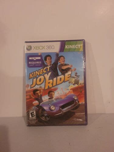 Kinect Joy Ride Microsoft Xbox 360 2010 Brand New Sealed