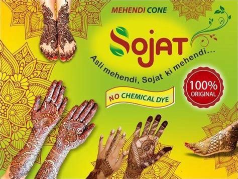 Sojat A City Where Tourist Gets Their Palms And Feet Decorated By