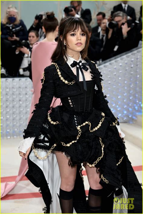 Jenna Ortega Does Wednesday Addams Proud At Met Gala 2023 Is Joined By