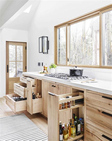 How We Organized All Our Drawers Cabinets In The Mountain House Kitchen