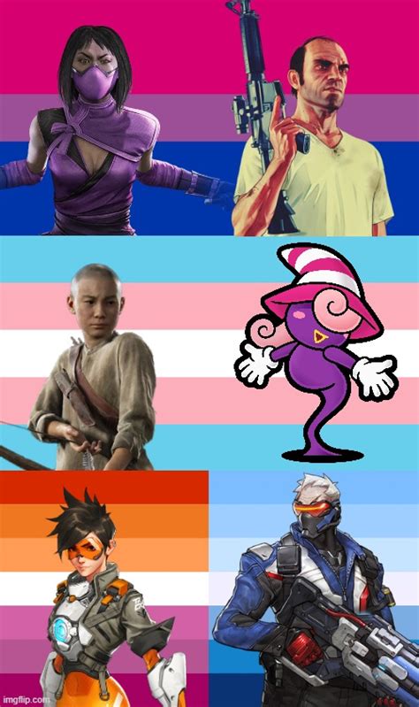 Just A Bunch Of Lgbt Video Game Characters Ii Imgflip