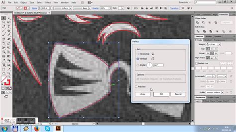 How To Convert Raster Image To Vector With Adobe Illustrator Cc Using Pen Tool No Live Trace