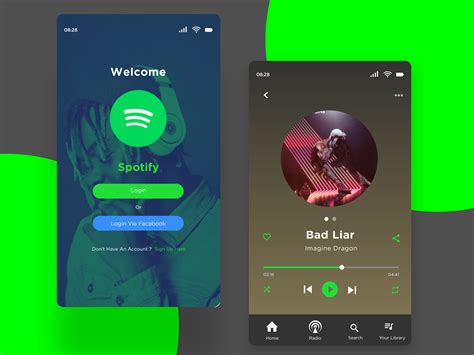 Spotify Re Design App By Chris Runtuwene On Dribbble