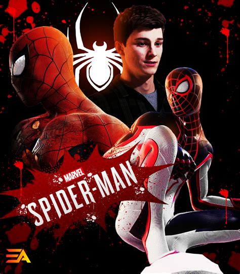 Spider Man Ps4 Poster Spiderman Marvel Spiderman Poster