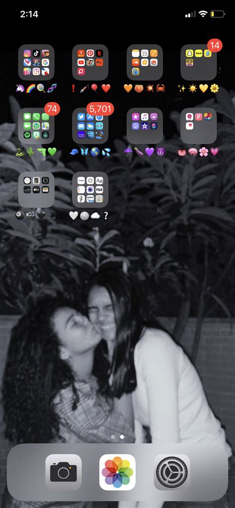 Aesthetic App Organization