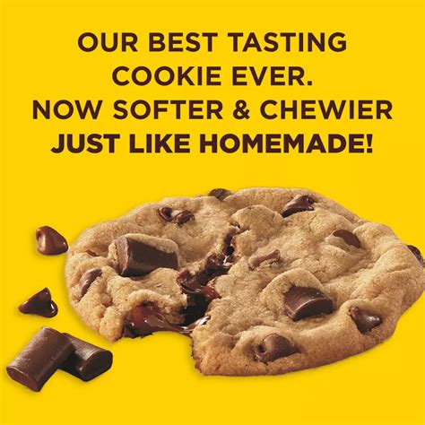 Nestle Toll House Cookie Dough Chocolate Chip Lovers Shop Biscuit
