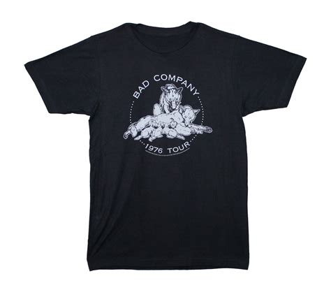 Bad Company 1976 Tour Black Vancouver Rock Shop