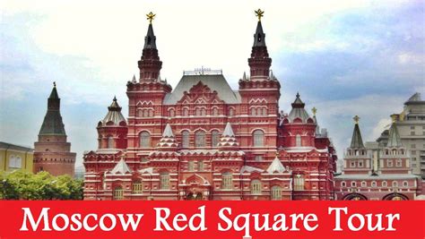Russian Travel Documentary Video Tour Of Moscow Red