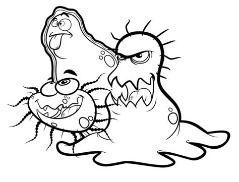 Bacteria Coloring Pages Coloring Home