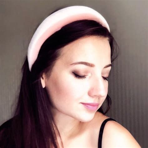 Pink Velvet Padded Headband Plush Hair Band Nude Headband Etsy