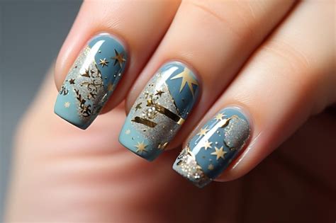 Premium Ai Image Nail Art Magnetic Designs For Fascinating Ladies