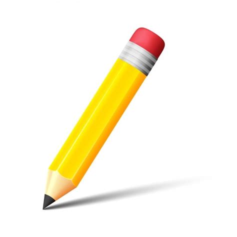 Free Vector Writting Pencil Design