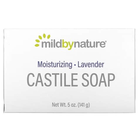 Mild By Nature Castile Bar Soap Lavender 5 Oz 141 G