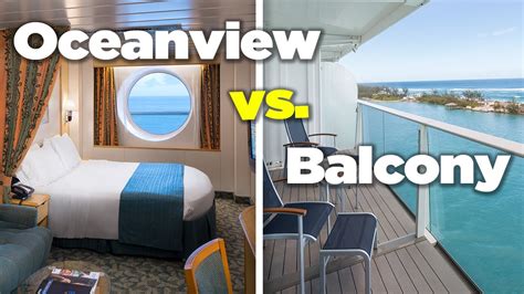 Oceanview Vs Balcony Cabin On A Cruise Ship Youtube