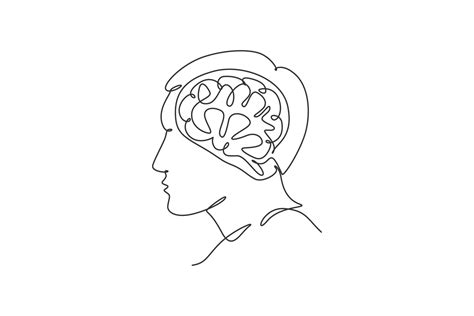 Brain Drawing Side View