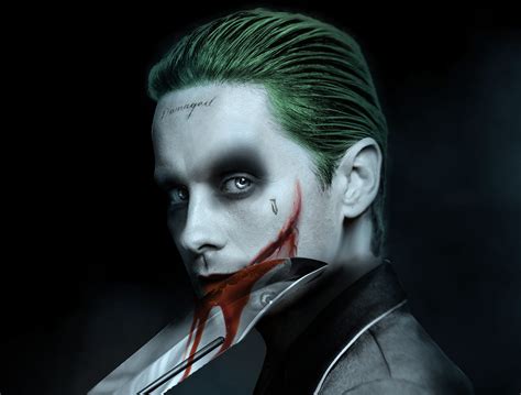 Jared Leto Joker Artwork Hd Superheroes 4k Wallpapers Images