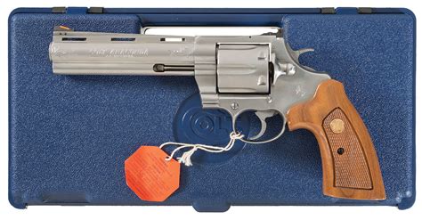Colt Anaconda Revolver 44 Magnum Rock Island Auction