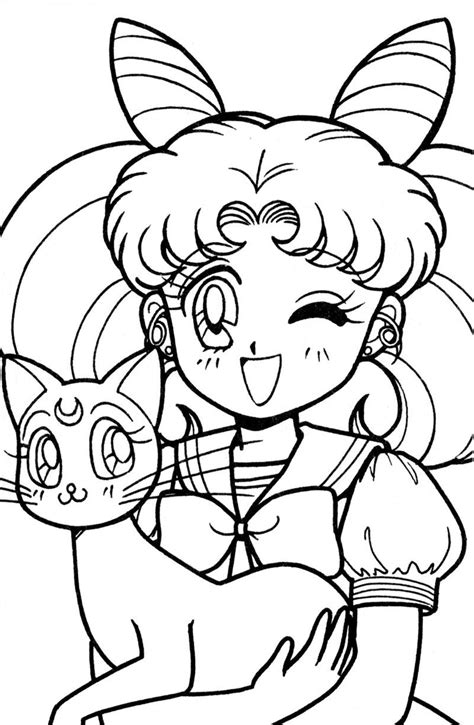 Sailor Moon Coloring Pages Pdf Free Coloring Sheets Moon Coloring