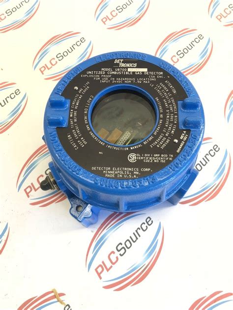 Typical alarm setpoints for combustible gas detection. DET-TRONICS U8700-H7147 UNITIZED COMBUSTIBLE GAS DETECTOR ...