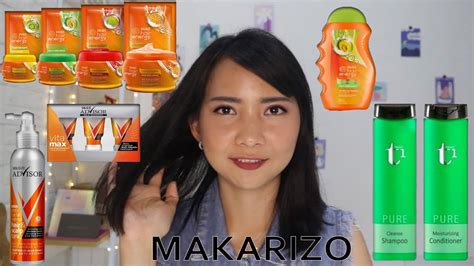 Review Demo Hair Care MAKARIZO Shampo Creambath Tonic Vitamin YouTube