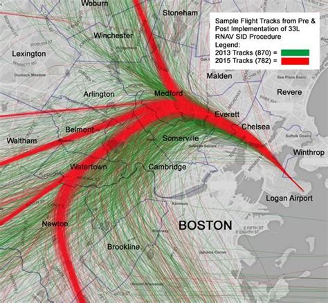 Boston Logan Runway Map