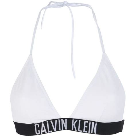 Calvin Klein Bikini Top €38 Liked On Polyvore Featuring Swimwear
