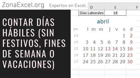 Formula Excel Para Contar Dias Habiles Entre Dos Fechas Printable Templates Free