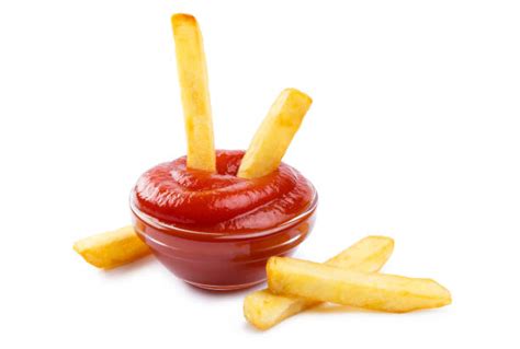 French Fries And Ketchup Stock Photos Pictures And Royalty Free Images